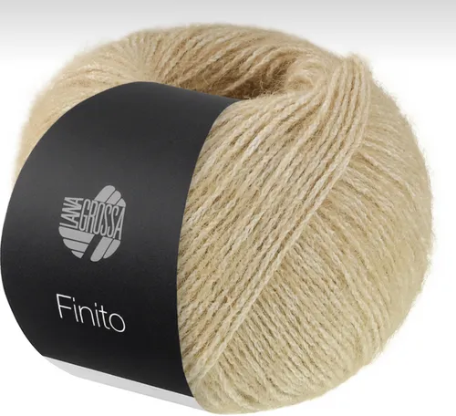  NEU! FINITO Lana Grossa 50g Fb. 26 camel  Baumwolle Sommer-Flausch kg/130€