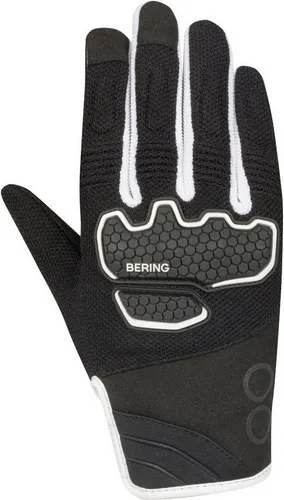 Bering Motorradhandschuhe Breeze Mesh Damen – Atmungsaktiv & Reflektierend - Die Bering Breeze Mesh Damen Motorradhandschuhe bieten optimalen Komfort und Schutz für warme Tage. Mit atmungsaktivem Mesh-Futter und verstärktem Knöchelschutz sind sie ideal für sicheres Fahren und sorgen für eine perfekte Passform.