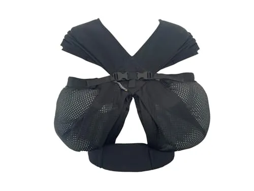 MiniMonkey Baby Twin Carrier Black