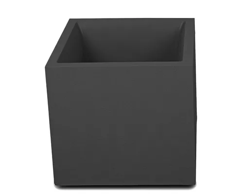 Ondis24 Pflanzkübel Basalt 40 mit Wasserspeicher - Garten-Zubehör mit cleverem Wasserspeicher für optimale Pflanzenpflege, winterfest und aus robustem, witterungsbeständigem Kunststoff – ideal für Garten, Balkon und Terrasse.
