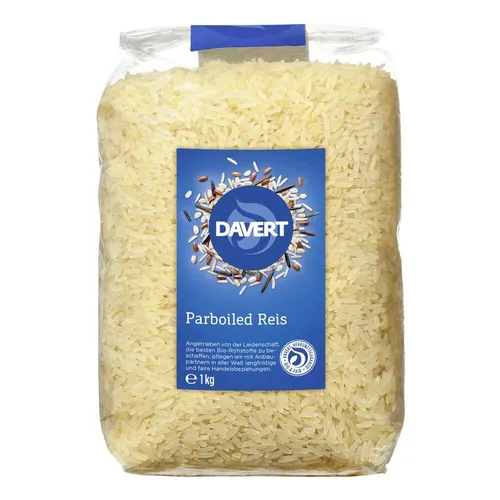 Parboiled Reis Langkorn 1Kg | DAVERT