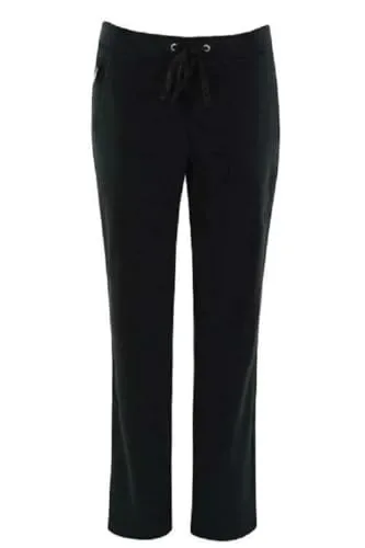 Hajo Damen Da. Jogginghose Stay Fresh Sporthose, Schwarz (schwarz 100), 50 (Size:25)