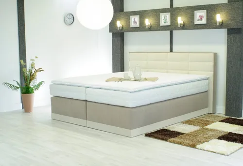 Westfalia Schlafkomfort Topper, Polyester, Raumgewicht: 35 - Matratzenauflage mit optimaler Druckentlastung und hoher Rückstellkraft. Ideal für Hausstauballergiker und alle Matratzentypen. Abnehmbarer, waschbarer Bezug für höchsten Komfort.