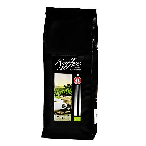 Schrader | Azuka Reformkaffee | ganze Bohne | Biokaffee | milder nicht bitterer Kaffee | 250g 250g (Ganze Bohne)