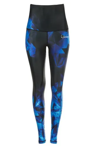 WINSHAPE Damen Functional Power Shape High Waist Tights HWL102 - Fitnesshosen mit hohem Bund, figurformend und unterstützend für Bauch und Beine, aus speziellem Funktionsstoff für optimalen Feuchtigkeitstransport.