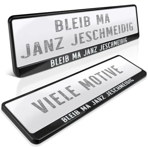 Kennzeichenhalterungen von schildEVO