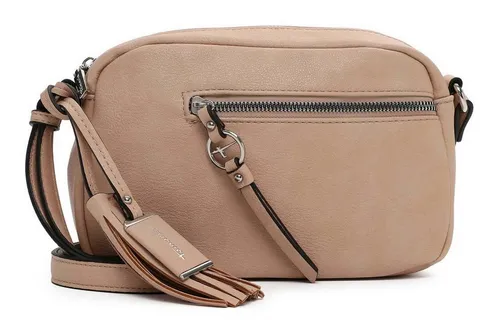 Tamaris Umhängetasche TAS Nele, pink salt 644 - Stylische Umhängetasche aus synthetischem Material mit Echtleder-Optik, ideal für den Alltag. Mit praktischem Reißverschluss und verstellbarem Umhängeriemen.