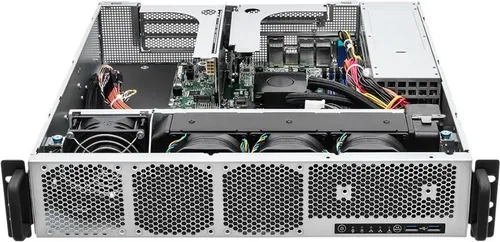 Produktbild ASRock Barebone Server 2U Single Sockel AM5 (2U1G-B650/AQUA)