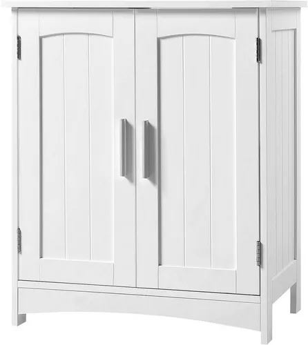 EUGAD Waschbeckenunterschrank mit 2 Türen – Moderner Badschrank