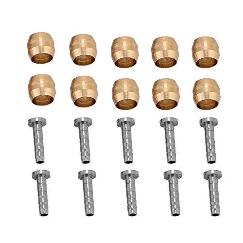 bremsleitung hydraulisch,BH59/BH90 Hydraulischer Scheibenbremsschlauch Olive Steckereinsatz, Hydraulischer Scheibenbremsschlauch Olive Steckereinsatz Ersatzteil für 10 Satz(BH90)