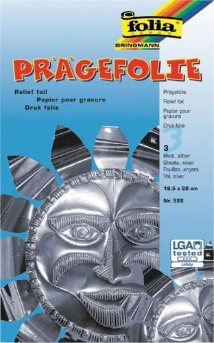 KNORR prandell 218260095 Mappe Prägefolie 19x30cm silber