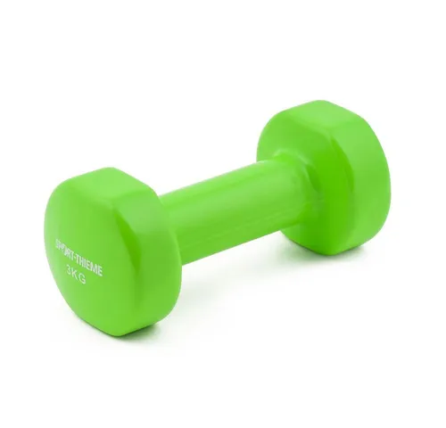 Sport-Thieme Kurzhantel Fausthantel Vinyl, 12 Gewichtsstufen für individuelles Krafttraining