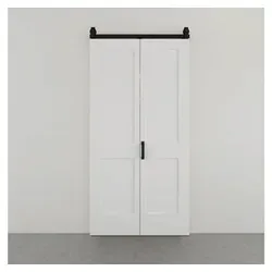 Produktbild Pertura Falt-Schiebetür-Komplettset Milav Midbar weiß grundiert 900x2150 mm
