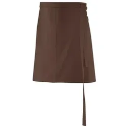 Exner Vorbinder / Bistroschürze B 80 x L 45 cm : toffee 65% Polyester 35%Baumwolle 220 g/m2