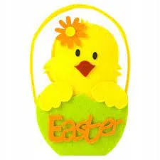 Produktbild Ozdoba koszyk filcowy Kurczak Wielkanoc ARPEX WK7642