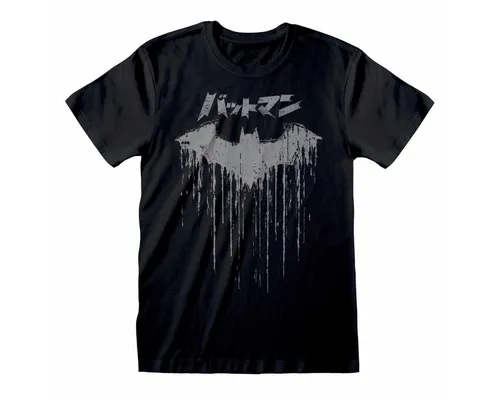 Batman T-Shirt Distressed Japanese Logo