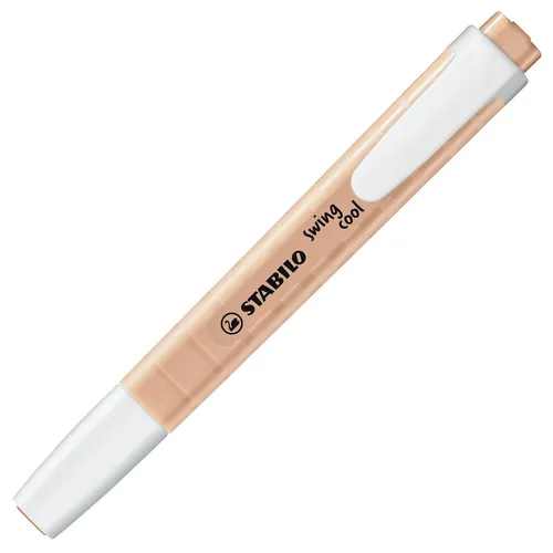 Textmarker - STABILO swing cool Pastel Edition - Einzelstift - cremige Pfir ...