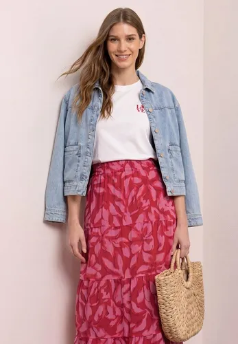 Damen Maxi-Rock aus Chiffon mit Print von Street One