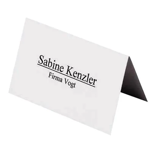 SIGEL Tischkarten 10,0 x 6,0 cm, 40 St.