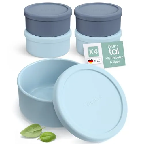 Blumtal Pizzaballenbox Set 4er in blau von Blumtal