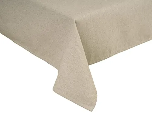 beties „Wunschton“ Tischdecke - Melange-beige, 130x130 cm - Tischdecken in Unifarbe, pflegeleicht und knitterarm dank hochwertiger Baumwollmischung. Ideal für jeden Anlass und umweltfreundlich ohne zusätzliche Umverpackung.