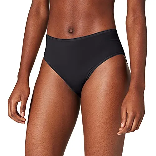 sloggi Damen Feel Sensational Midi Slip, Black, 44