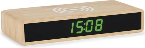 ATLANTA Quarz Wecker 2603 mit Ladefunktion in braun von Atlanta