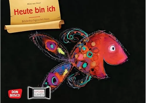 Heute bin ich. Kamishibai Bildkartenset für Erzähltheater - Entdecken, Erzählen und Begreifen mit diesem Bildkartenset. Fördert die emotionale Ausdrucksfähigkeit und macht das Geschichtenerzählen lebendig.