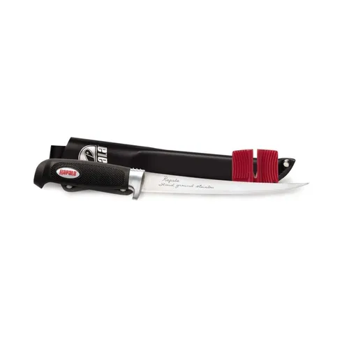 Rapala Filetiermesser Soft Grip 15cm - Sonstige, ergonomischer Soft Grip Griff für sicheren Halt und präzises Filetieren von Fisch.