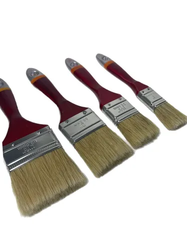 Vago-Tools 96 tlg Set Lasurpinsel 25/38/50/63 mm - 48-tlg. Set Profi Maler- und Lackier-Pinsel, ideal für Renovierungsarbeiten und vielseitig einsetzbar. Ergonomisches Design für komfortables Arbeiten ohne Ermüdung.