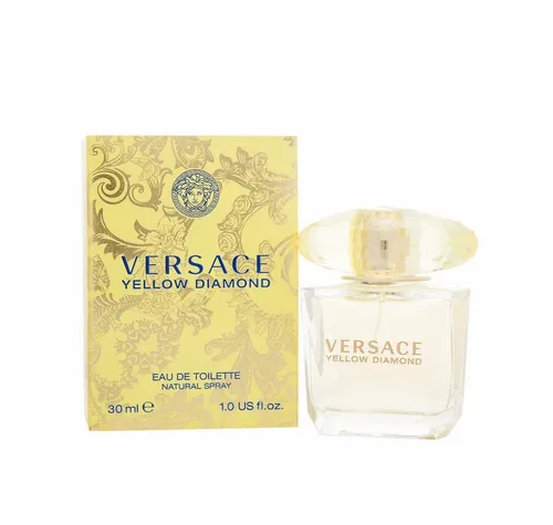 Versace Yellow Diamond Eau de Toilette 30 ml für Damen - Damendüfte mit erfrischendem Zitrusduft, ideal für temperamentvolle Frauen. Versace Yellow Diamond bringt neue Energie und ist perfekt für warme Sommertage.