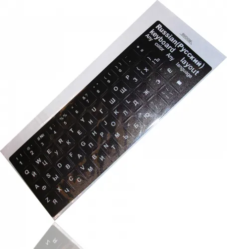 Russische Tastatur Aufkleber Layout für Notebook Keyboard Key Stick russian