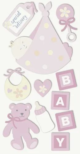Sticker Mix Baby Girl 2,