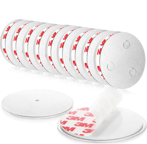 com-four® 10x Magnethalterung für Sicherheitsmelder von COM-FOUR