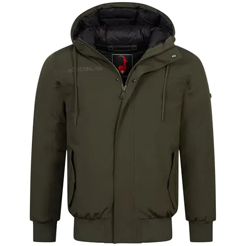Höhenhorn Alpwall Herren Winterjacke Grün Gr. S - Wasserdicht mit 8.000 mm Wassersäule und atmungsaktiv für ein angenehmes Tragegefühl. Ideal für kalte Wintertage, robust und stylisch für jede Gelegenheit.