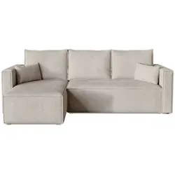 BROMARKT Ecksofa mit Schlaffunktion