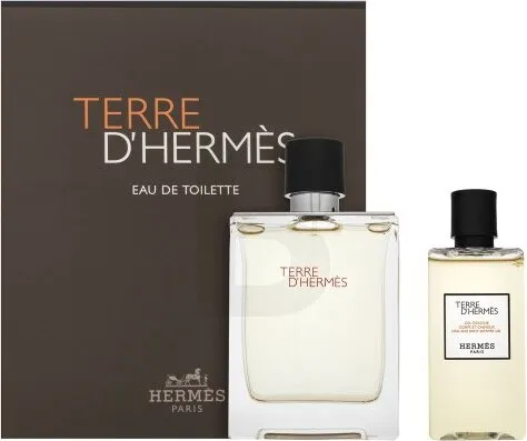 Hermès Terre D'Hermes Geschenkset für Herren - Herrendüfte mit 100 ml Eau de Toilette und 80 ml Duschgel. Entdecken Sie die faszinierende Verbindung zwischen Mensch und Natur mit diesem ikonischen Duft, der Frische und Männlichkeit vereint.