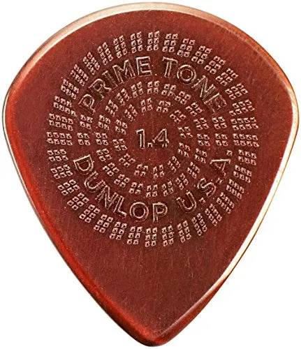 JIM DUNLOP Plektrum Primetone Jazz III XL Grip 1,4 mm - 3 Stück, hochwertige US-Herstellung für präzisen Gitarrensound