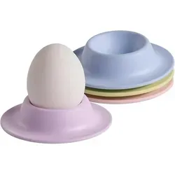 APS 4er Set Eierbecher Ø 8,5 cm, H: 2 cm, Melamin, bunt