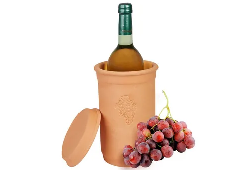 MamboCat Weinkühler Mambocat Terracotta Weinkühler + Untersetzer Ø 12.5 cm