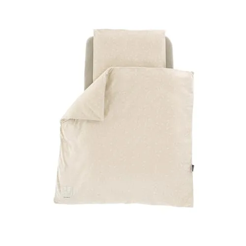 TRÄUMELAND – Weiche Babybettwäsche aus Baumwoll-Jersey - Bettwäsche-Set für Babybetten, aus 100% atmungsaktiver Baumwolle, Öko-Tex 100 zertifiziert, sorgt für optimalen Komfort und ein gesundes Schlafklima.