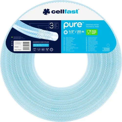 Cellfast PURE 3-lagiger Trinkwasserschlauch 20m von Cellfast