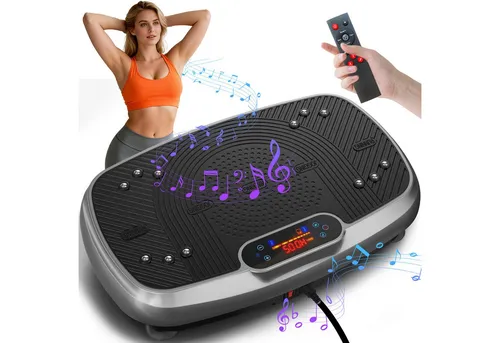 VOWVIT Niedrig-Impakt-Vibrationsplatte mit 199 Intensitätsstufen