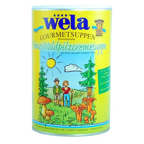 Feine Waldpilzcremesuppe Gourmet - wela (1,94 EUR/l)