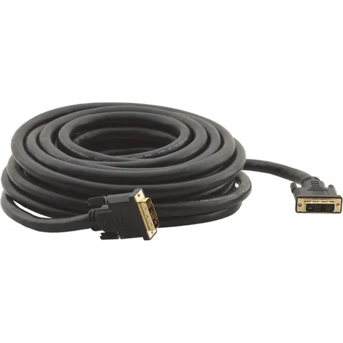 Kramer C-DM/DM/XL-10 DVI Kabel (3 m) - Multimedia Video Kabel, hochwertiges DVI-Kabel für brillante Bildübertragung und optimale Signalqualität.