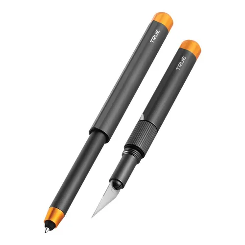 True Utility PEN und KNIFE SET Cutter Klinge Kugelschreiber mit Stylus Spitze