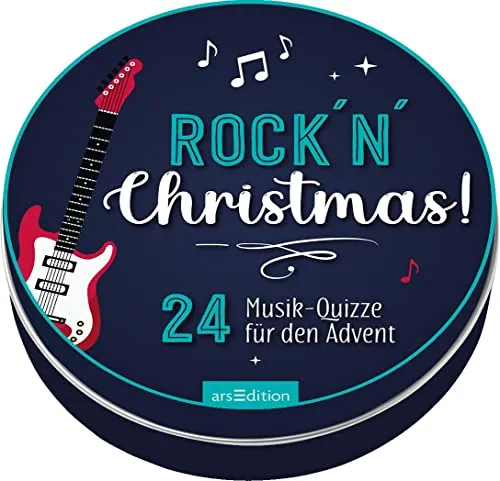 Rock 'n' Christmas! Adventskalender in der Dose von arsEdition