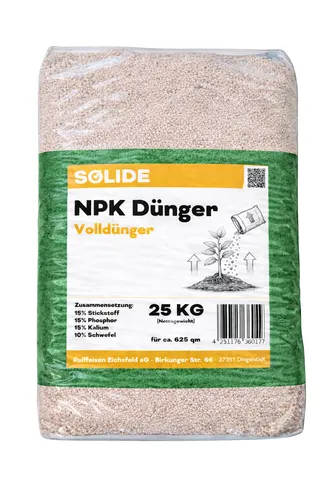 Produktbild SOLIDE Universaldünger NPK Volldünger 25kg