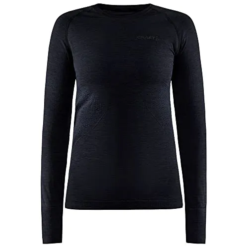 Craft Core Dry Active Comfort Langarmshirt für Damen - Funktionsunterwäsche, vielseitig und bequem für alle sportlichen Aktivitäten, ideal für ein angenehmes Tragegefühl.