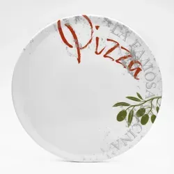 Van Well Famosa Pizzateller 33cm in weiß von van Well